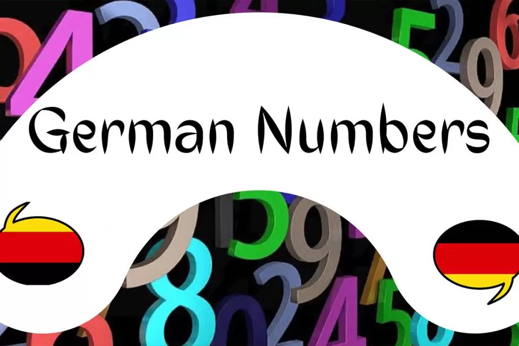 Learn German numbers