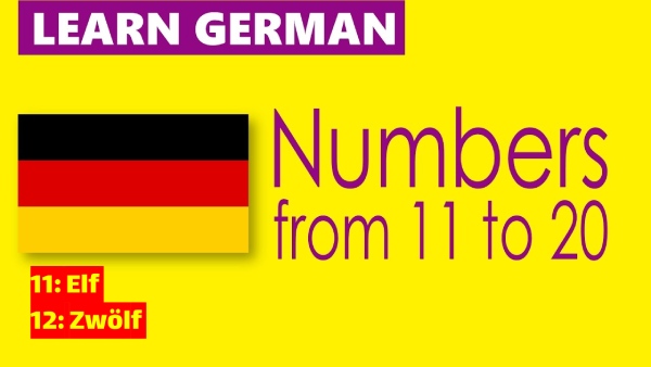 Learn how to say German numbers